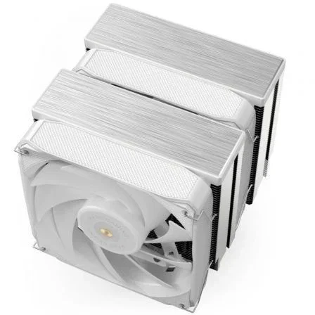 Mars Gaming MCPU-XU9 Disipador CPU Doble Torre 9 Heatpipes Ventiladores 120mm Blanco